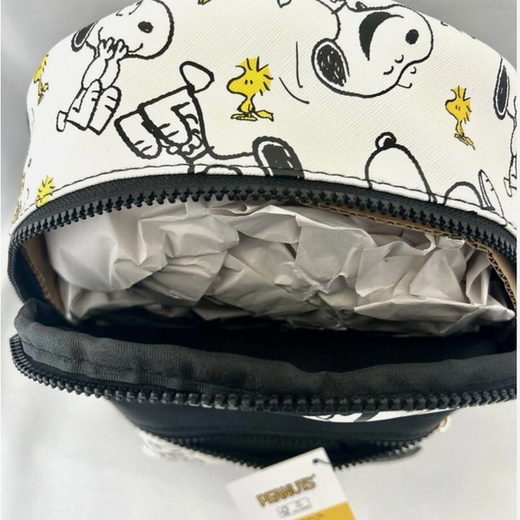 Peanuts Mini Backpack - Snoopy & Woodstock by Bioworld - NWT - Picture 6 of 8